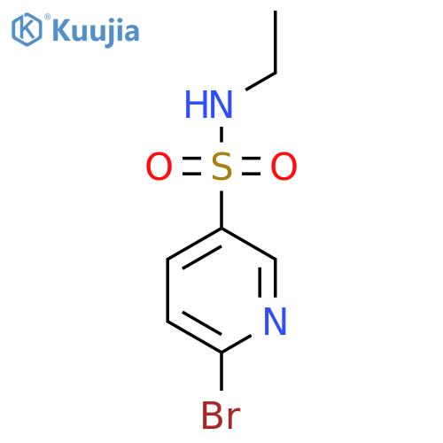 6-Bromo-n-ethylpyridine-3-sulfonamide structure