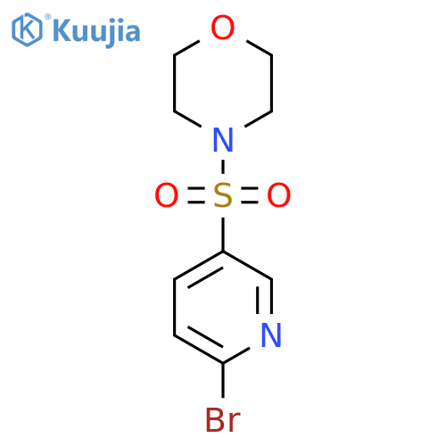 4-(6-Bromopyridin-3-yl)sulfonylmorpholine structure