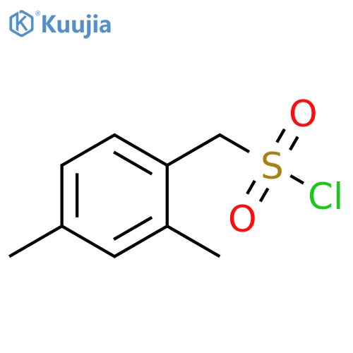 (2,4-Dimethylphenyl)methanesulfonyl chloride structure