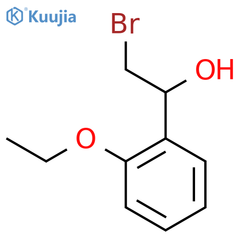 2-bromo-1-(2-ethoxyphenyl)ethan-1-ol structure