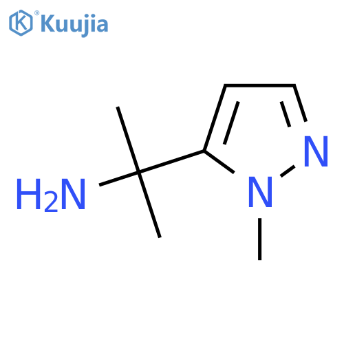 2-(1-methyl-1H-pyrazol-5-yl)propan-2-amine structure
