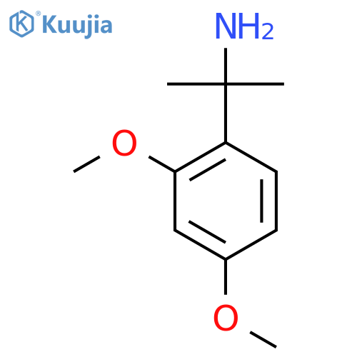 2-(2,4-dimethoxyphenyl)propan-2-amine structure