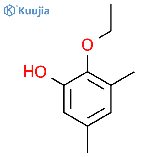 3,5-Dimethyl-2-ethoxyphenol structure