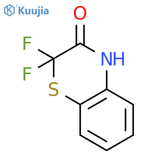 2,2-Difluoro-(2H)-1,4-benzothiazin-3(4H)-one structure