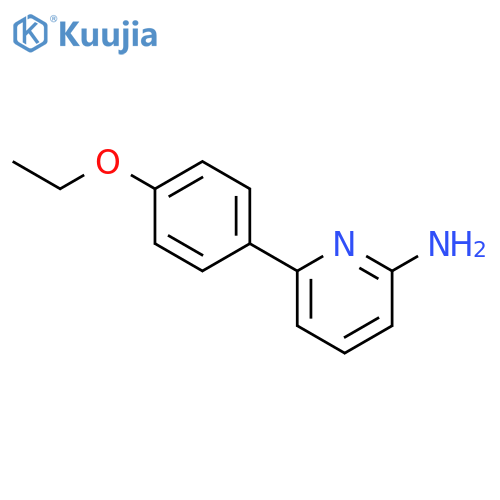 2-Pyridinamine, 6-(4-ethoxyphenyl)- structure
