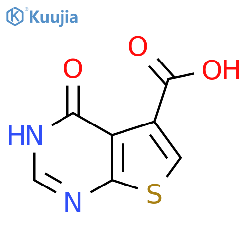 4-Oxo-3H,4H-thieno2,3-dpyrimidine-5-carboxylic Acid structure