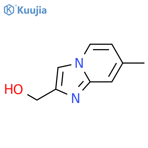 (7-Methylimidazo1,2-apyridin-2-yl)methanol structure