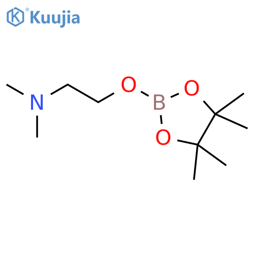 Ethanamine,N,N-dimethyl-2-[(4,4,5,5-tetramethyl-1,3,2-dioxaborolan-2-yl)oxy]- structure
