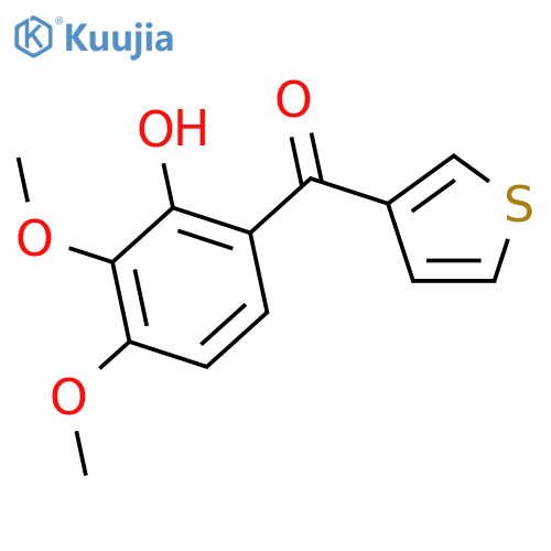 Methanone, (2-hydroxy-3,4-dimethoxyphenyl)-3-thienyl- structure