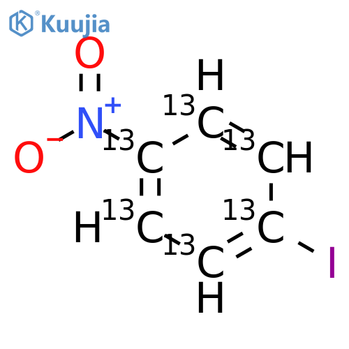 4-Iodonitrobenzene-13C6 structure