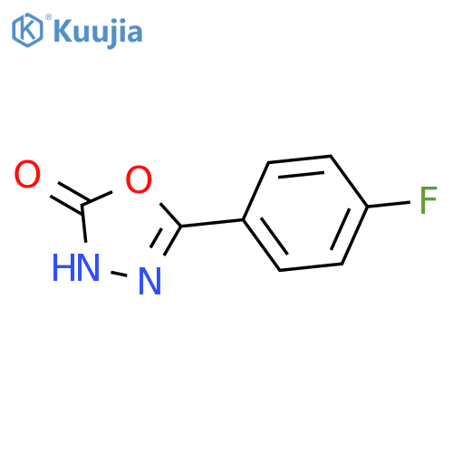 5-(4-Fluorophenyl)-3H-1,3,4-oxadiazol-2-one structure