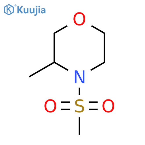 4-methanesulfonyl-3-methylmorpholine structure