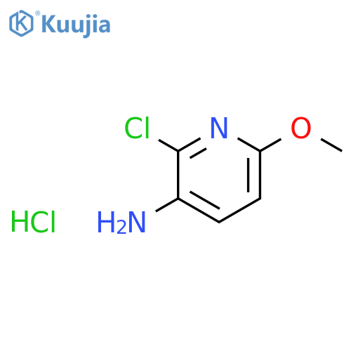 2-Chloro-6-methoxypyridin-3-amine hydrochloride structure