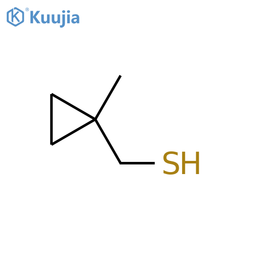 (1-methylcyclopropyl)methanethiol structure