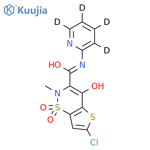 Lornoxicam-d4 structure