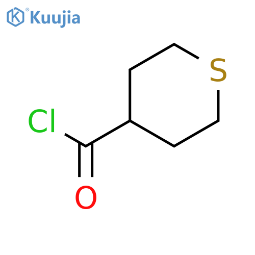 Tetrahydrothiopyran-4-carbonyl Chloride structure