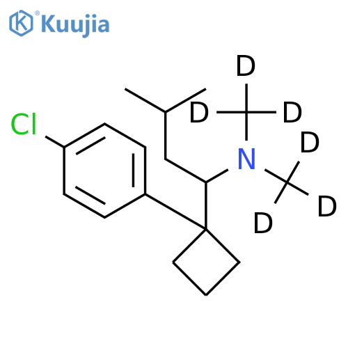 SIBUTRAMINE-D6 structure