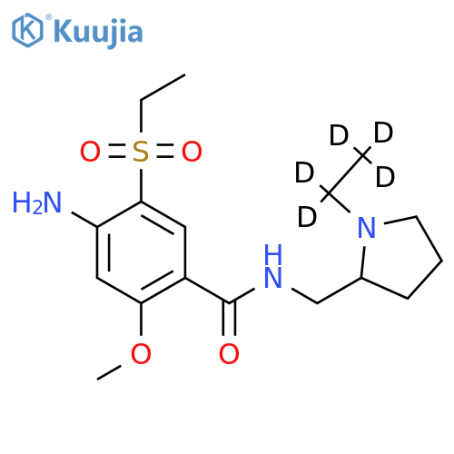 Amisulpride-d5 structure