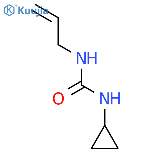 1-allyl-3-cyclopropylurea structure