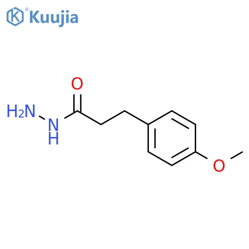 3-(4-Methoxyphenyl)propanohydrazide structure