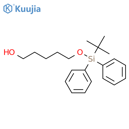 1-Pentanol, 5-[[(1,1-dimethylethyl)diphenylsilyl]oxy]- structure