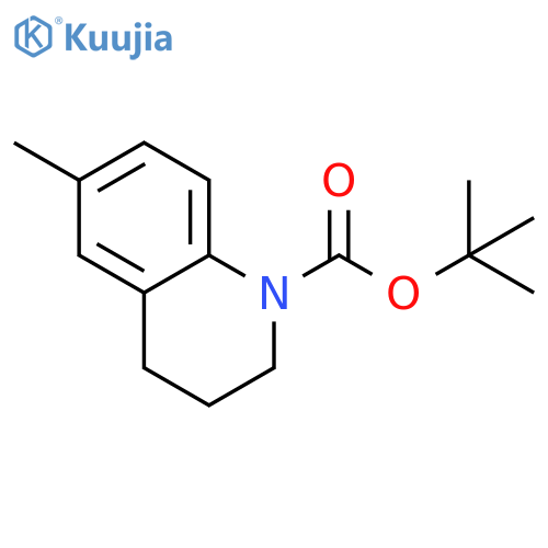 tert-Butyl 6-methyl-3,4-dihydroquinoline-1(2H)-carboxylate structure