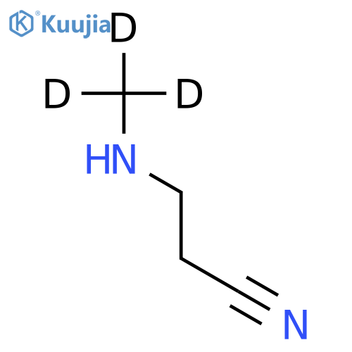 (3-METHYL-D3-AMINO)PROPIONITRILE structure