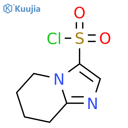 5H,6H,7H,8H-Imidazo1,2-apyridine-3-sulfonyl Chloride (~85%) structure