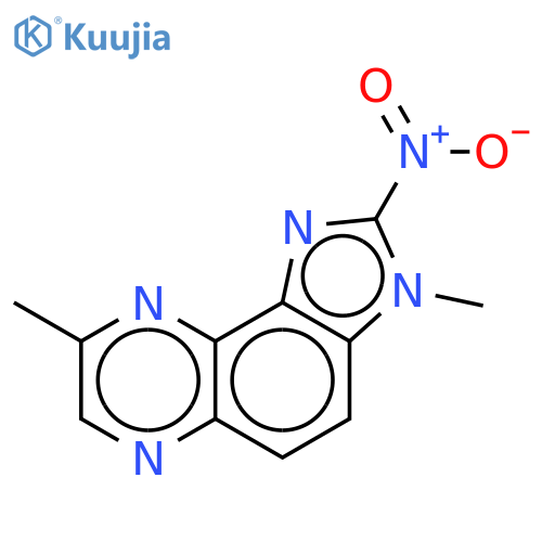 3,8-Dimethyl-2-nitro-3H-imidazo4,5-Fquinoxaline-d3 structure