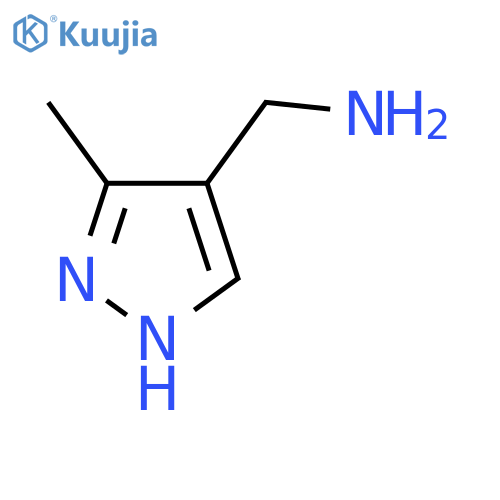 1-(3-methyl-1H-pyrazol-4-yl)methanamine dihydrochloride structure