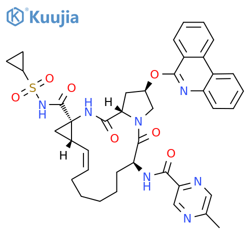 Paritaprevir structure