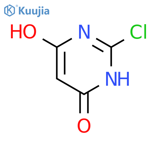 2-chloro-6-hydroxy-4(3H)-Pyrimidinone structure