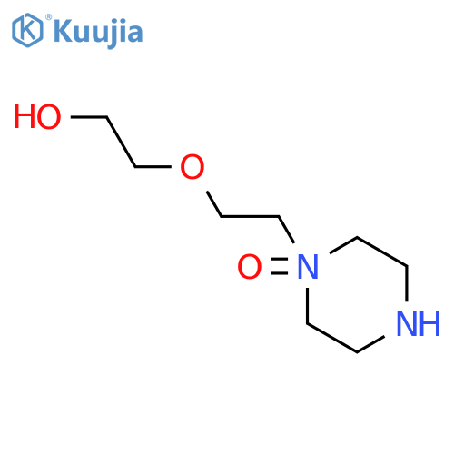 1-2-(2-Hydroxyethoxy)ethylpiperazine N1-Oxide structure