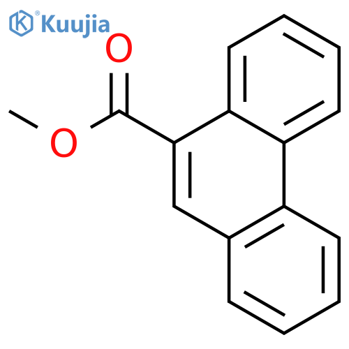 9-Phenanthrenecarboxylic acid, methylester structure
