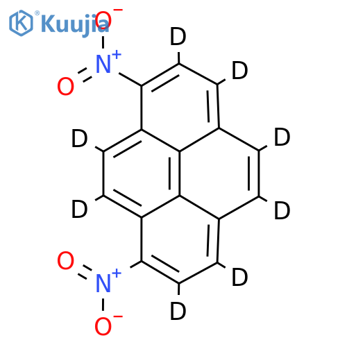 1,8-Dinitropyrene-d8 structure