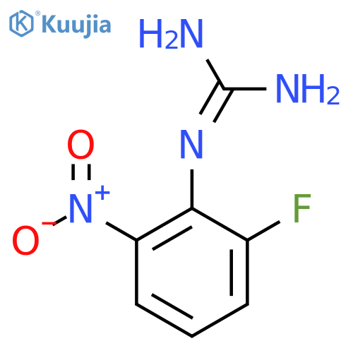 N-(2-Fluoro-6-nitrophenyl)guanidine structure