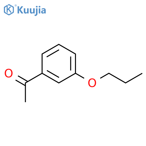 1-(3-Propoxyphenyl)ethanone structure