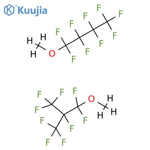 Methoxyperfluorobutanes, mixture of n- and iso-butyl isomers structure