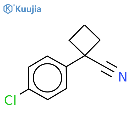 1-(4-Chlorophenyl)cyclobutane-d6 Carbonitrile structure