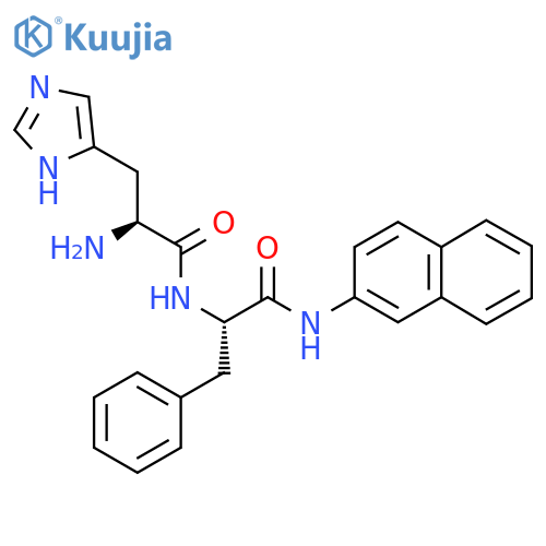 H-His-Phe-bNA·2 HCl structure