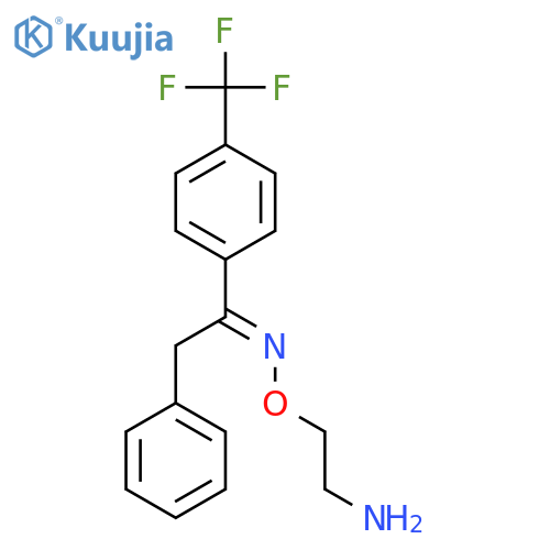 2-Phenyl-1-4-(trifluoromethyl)phenylethane 2-(Aminoethyl)oxime(Fluvoxamine Impurity) structure