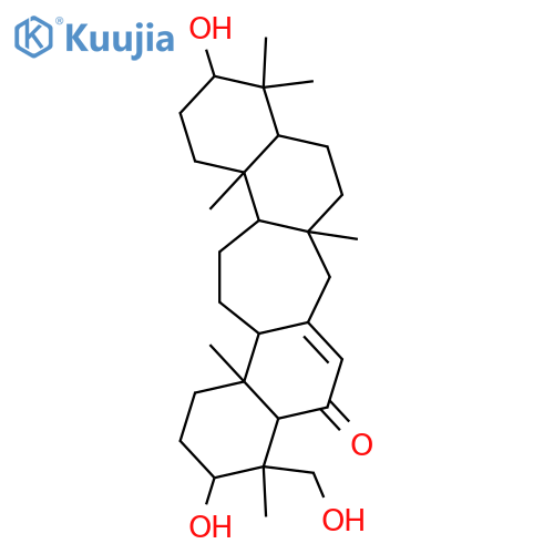 3,21,29-Trihydroxy-14-serraten-16-one; (3α,21β)-form structure