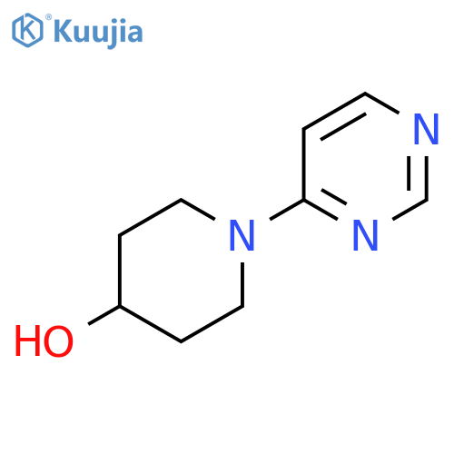 1-(pyrimidin-4-yl)piperidin-4-ol structure