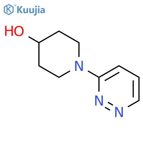 1-(pyridazin-3-yl)piperidin-4-ol structure