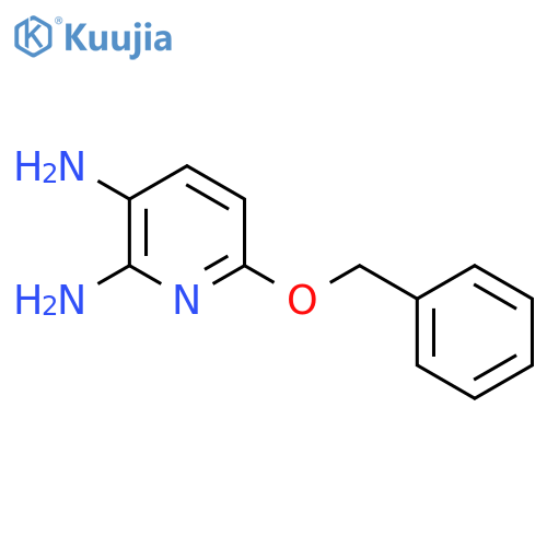 6-(Benzyloxy)pyridine-2,3-diamine structure
