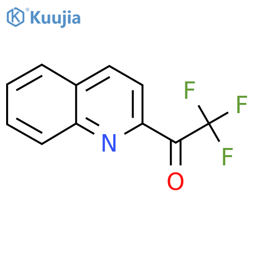 2,2,2-Trifluoro-1-(quinolin-2-yl)ethan-1-one structure