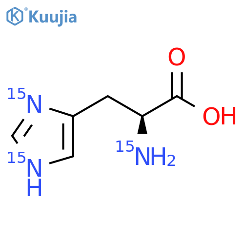 L-Histidine-15N3 structure