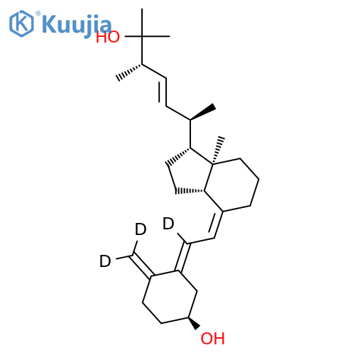 25-Hydroxyvitamin D2-d3 structure