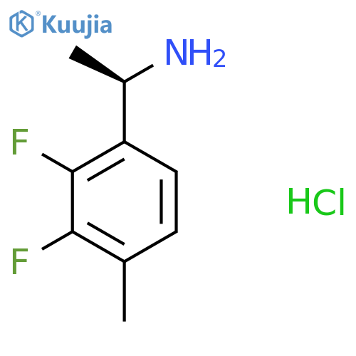 (R)-1-(2,3-Difluoro-4-methylphenyl)ethanamine hydrochloride structure