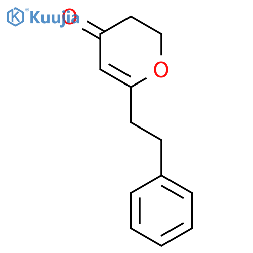 6-Phenethyl-2H-pyran-4(3H)-one structure